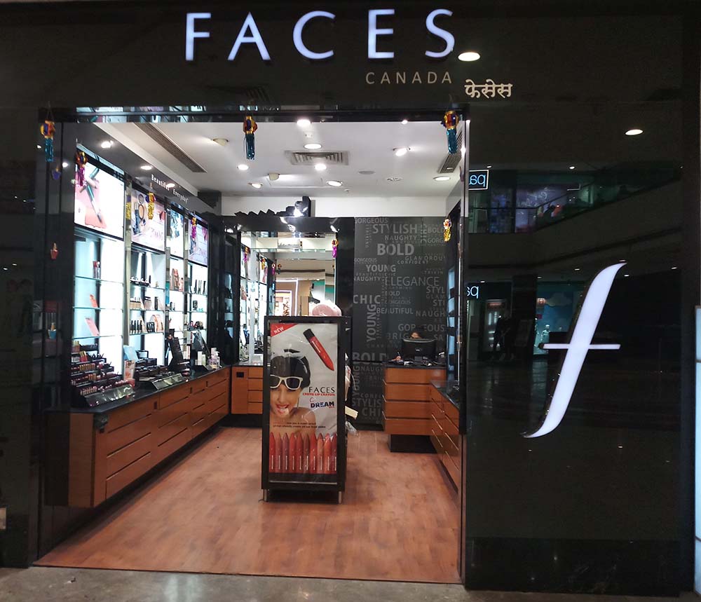 Faces store at Kumar Pacific mall