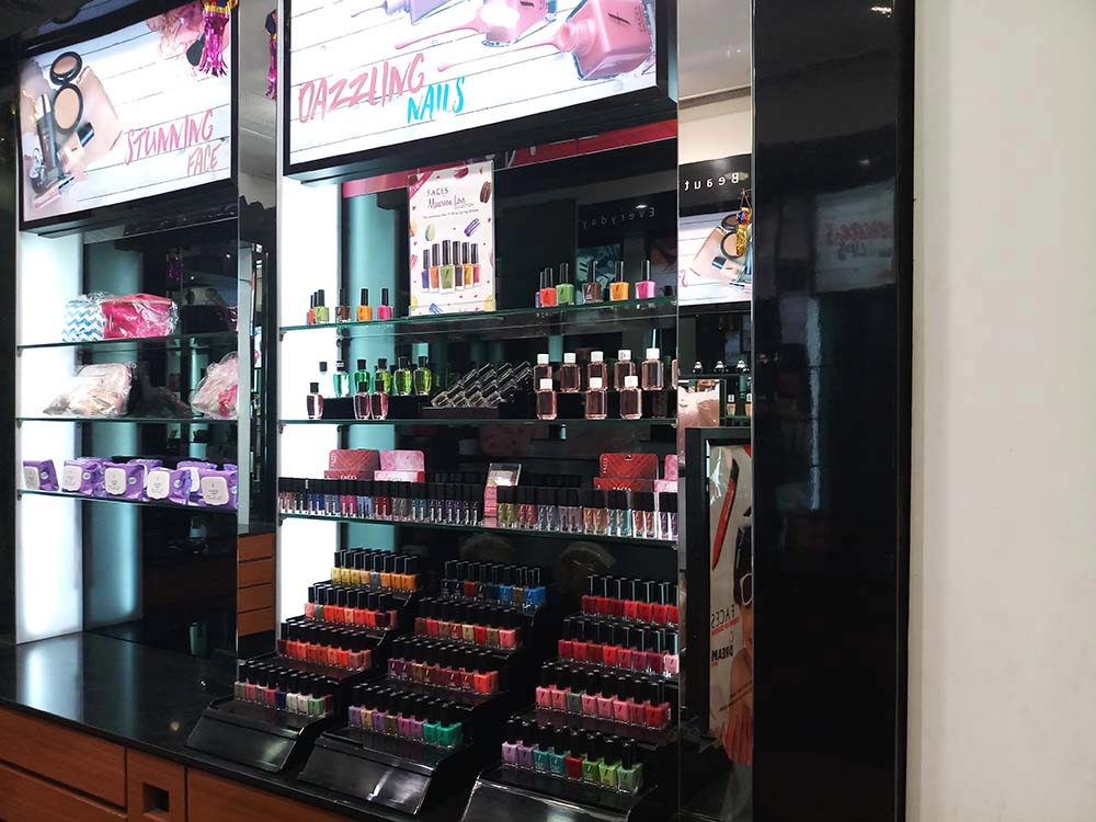 Faces store at Kumar Pacific mall