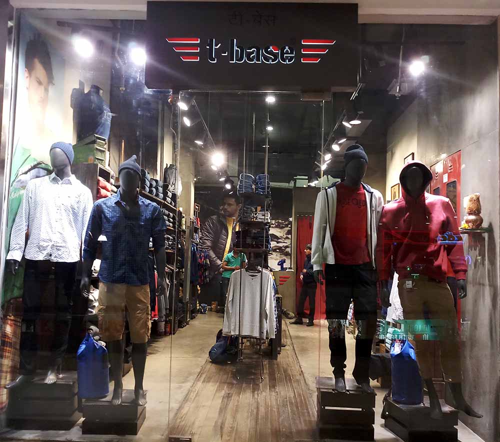 T-Base store at Kumar Pacific Mall