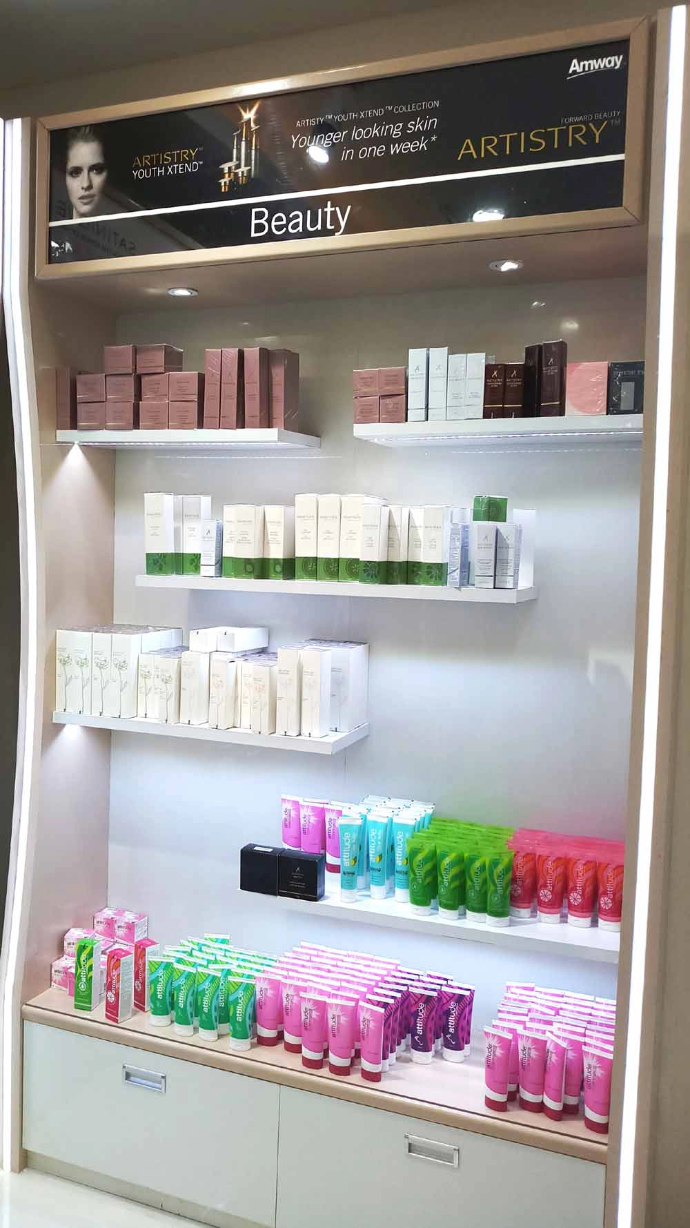 Amway store at kumar pacific