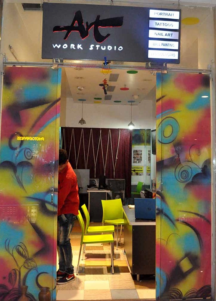 Art work studio store at kumar pacific