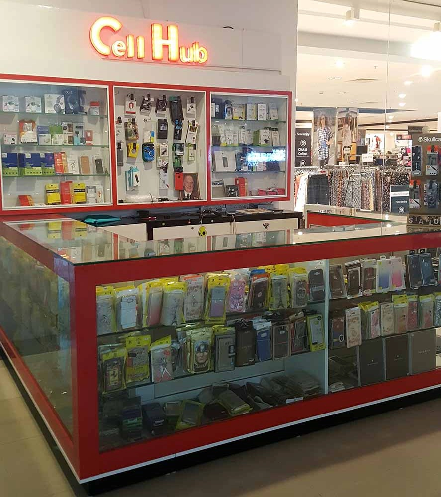 Cell hub store at kumar pacific