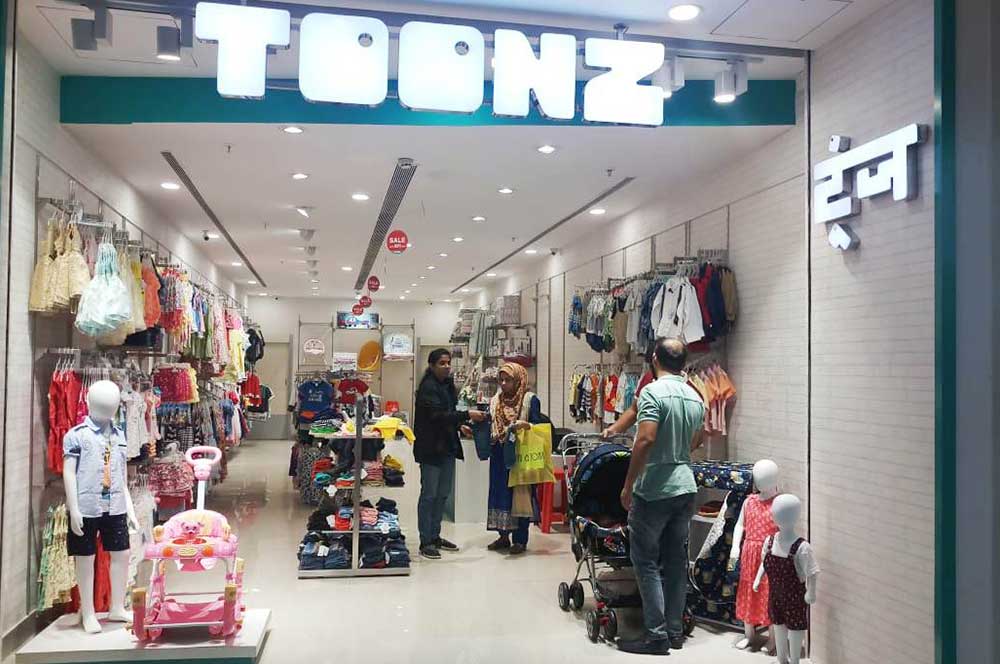 Toonz store at kumar pacific
