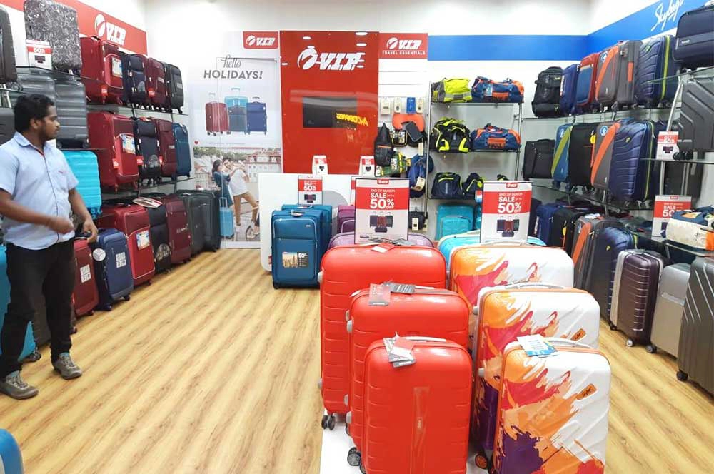 VIP luggage store at kumar pacific